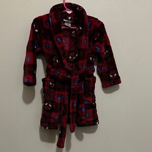 Marvel Red and Black Spider-Man Kids Robe
